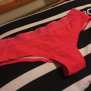 Pink/Victoria Secret Red Undies