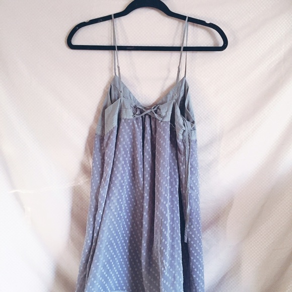 Gray Polka Dot Dress - Picture 4 of 4