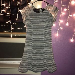 H&M Tribal Skater Dress