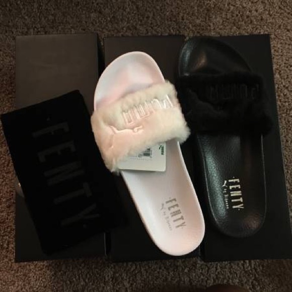 Puma Fur Slides - Picture 2 of 2