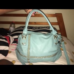 cute purse with diamond studs