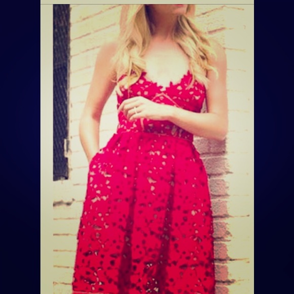 Cupshe Kiss Me Lace Dress