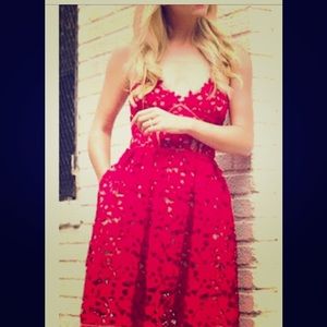 Cupshe Kiss Me Lace Dress