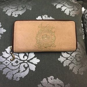 Juicy Couture blush and brown wallet