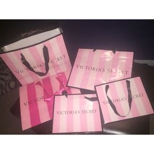 Victoria secret shopping bags