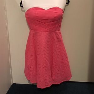 Pink party dress