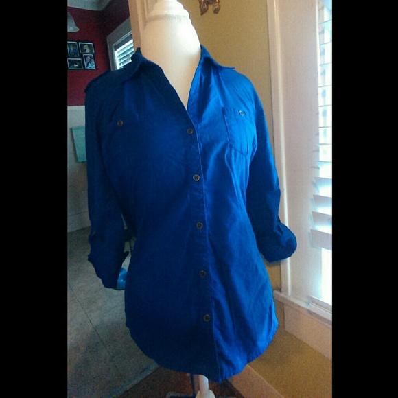 Blue Button-down Shirt