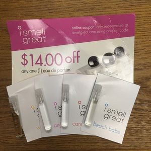 I Smell Great eau de parfum sample pack