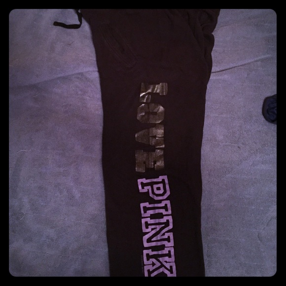 Victoria's Secret PINK Boyfriend Cut, black, Small