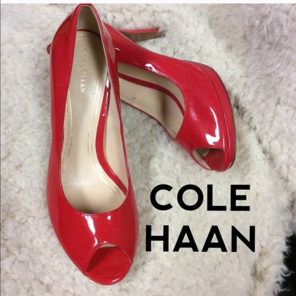 Nike Air Cole Haan patent pumps