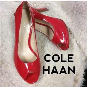 Nike Air Cole Haan patent pumps