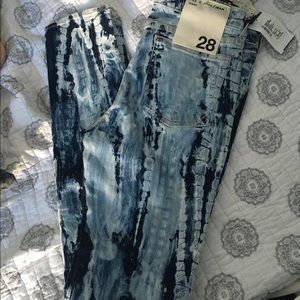 dye print rag and bone jeans