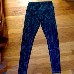 Zella Green Printed Leggings