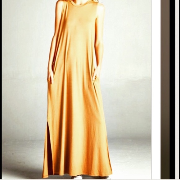 Fashion BohoLoco Dresses & Skirts - 2 LEFT! ❗️Boho Pocket Maxi Tunic Slip Dress