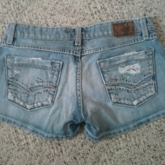 BKE light fade Stella shorts - Picture 1 of 1