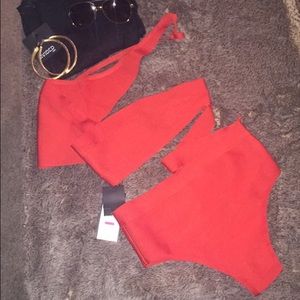 Orange/Red One Piece Bandage