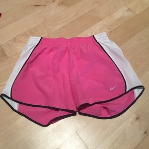 Nike dri fit running shorts - pink size small