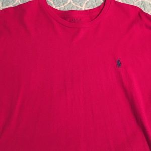 Men's large short sleeve polo