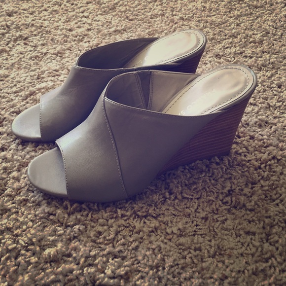 Never worn wedge heels