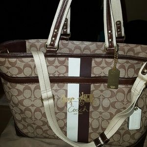 Coach diaper bag overnight bag