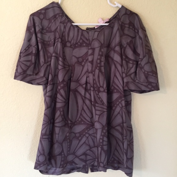 Rebecca Taylor Purple Blouse