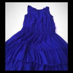 Royal blue Zara dress--perfect condition.