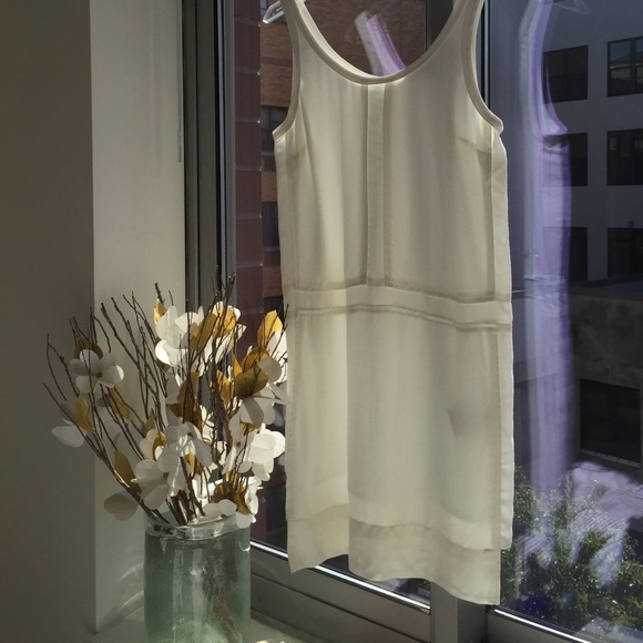 Banana Republic white dress