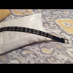 Leather and Chain Belt