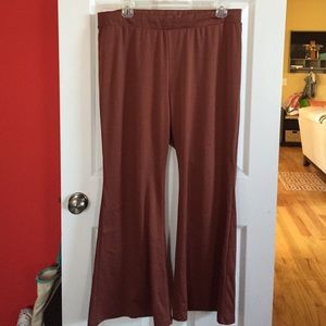 Living Doll knit wide-leg pants