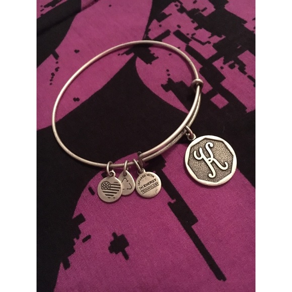 Authentic Alex & Ani "K" Bangle