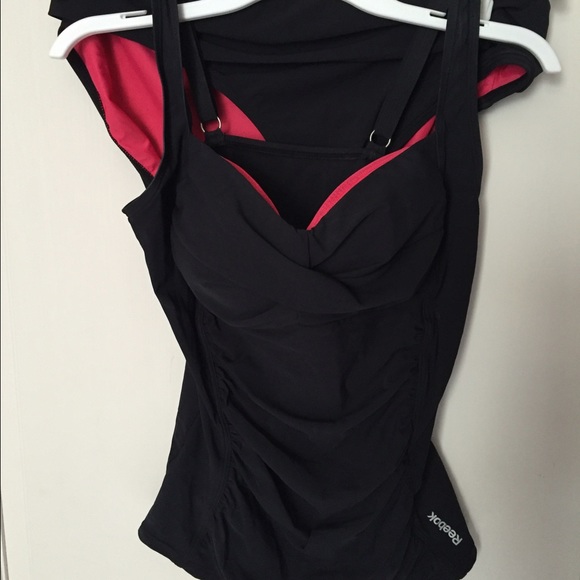 NWOT Reebok Black Tankini