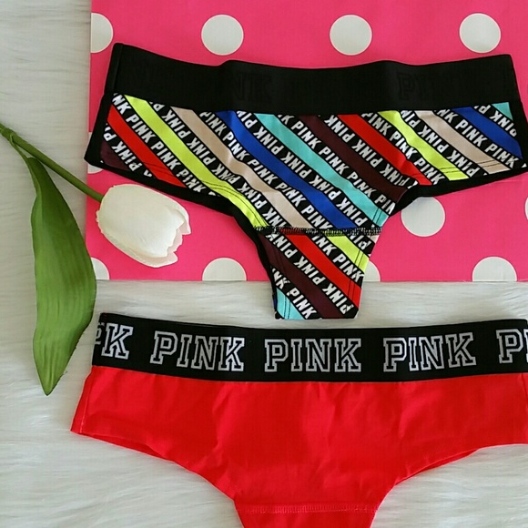 LAST SET NEW NEVER WORN PINK VICTORIA SECRET PANTY - Picture 3 of 3