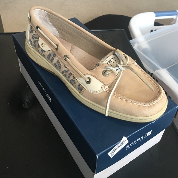 Sperry Leopard Sequins