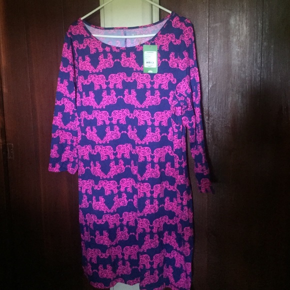 lilly pulitzer elephant print dress