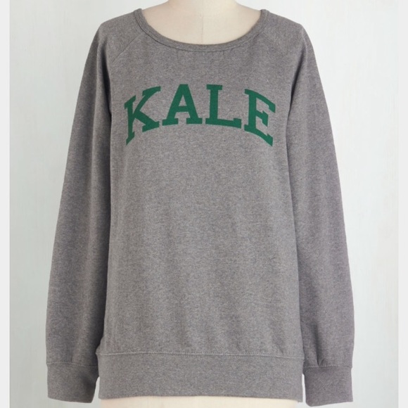 MODCLOTH Kale sweatshirt