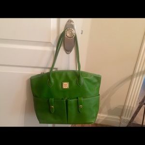 Dooney & Burke leather tote