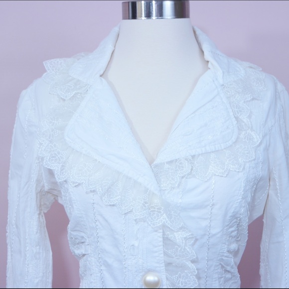 Beautiful Embellished Lace Blazer