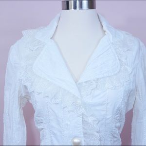 Beautiful Embellished Lace Blazer