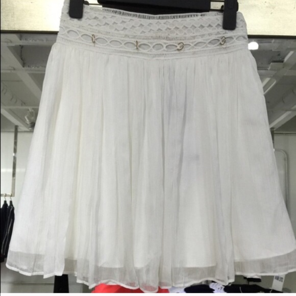 Mini Gauze fabric flared off black lined S - Picture 3 of 3