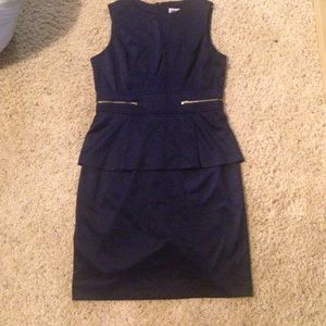 A pretty peplum dress