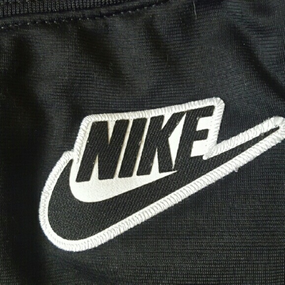 Black nike joggers