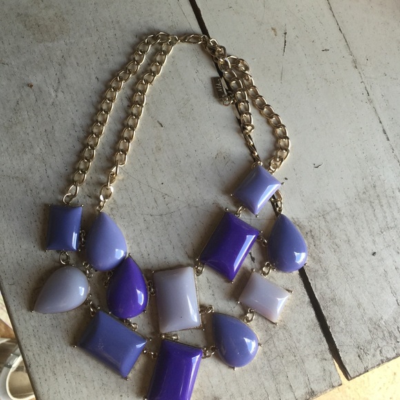Purple Rock Necklace