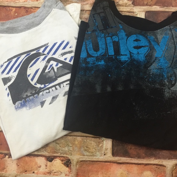 Youth Hurley/ quicksilver shirts/SOLD