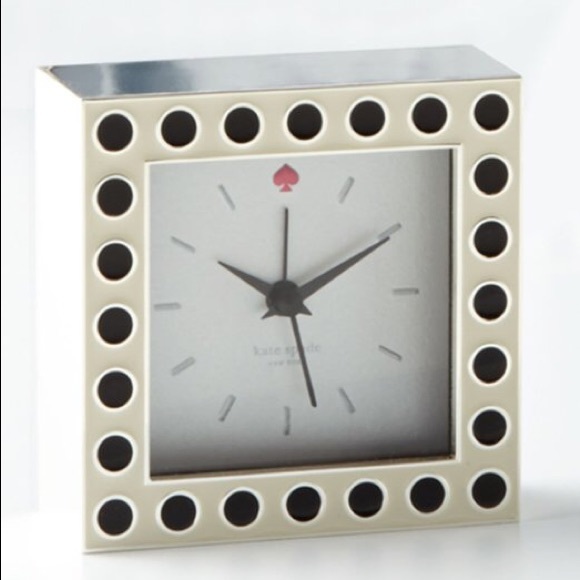 Kate Spade New York Cross Pointe Spots Clock