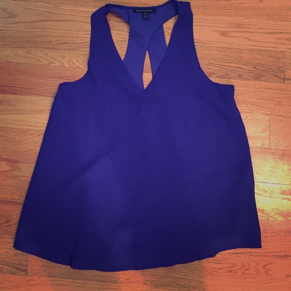Banana Republic purple top!!