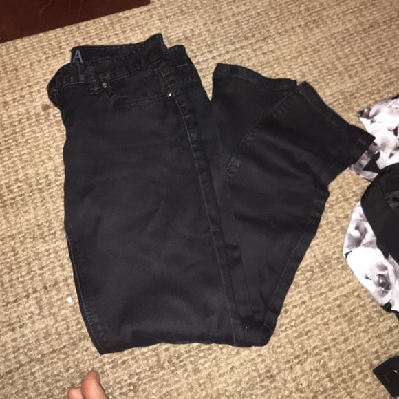 black jeans