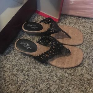 Dexflex comfort sandals worn once