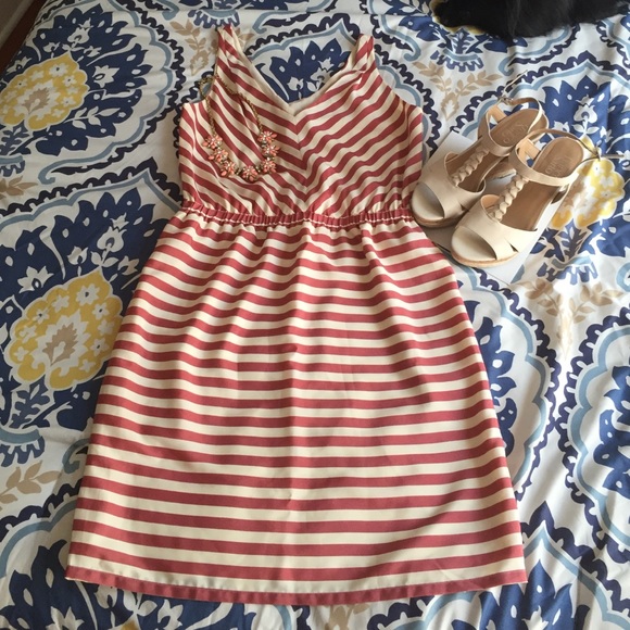 Loft striped dress.