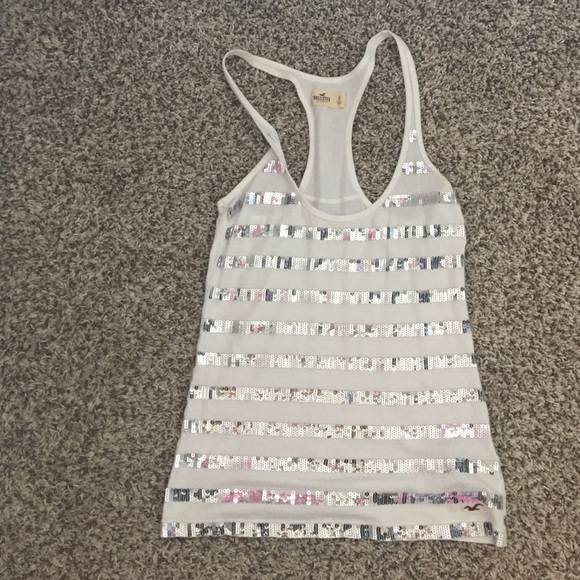 Sparkly Hollister racerback