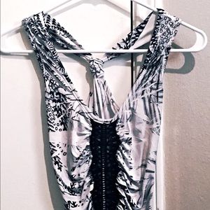 ❤️Sexy Lace Cut Out Silk Tank❤️
